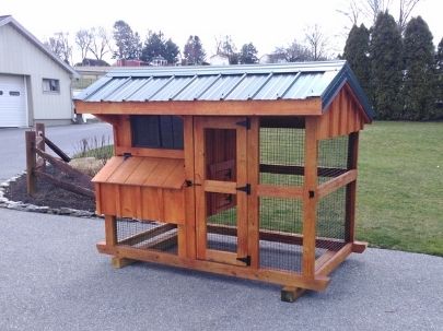 amish built small chicken coop in lancaster county pa